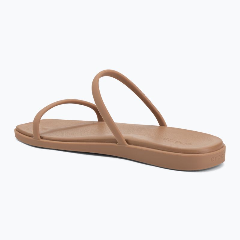 Dámské sandály Crocs Miami Two Strap Sandal milk chocolate 3