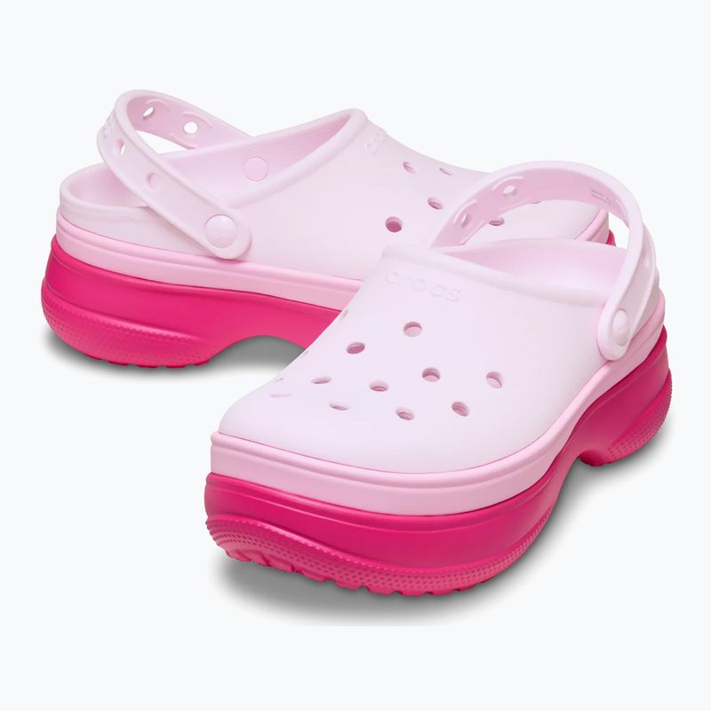 Nazouváky Crocs Classic Stacked Clog dragon fruit 11