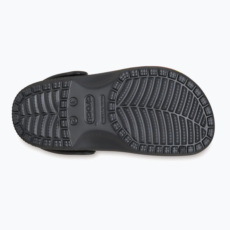 Dětské nazouváky Crocs Flaming Bball Clog Kids black 12