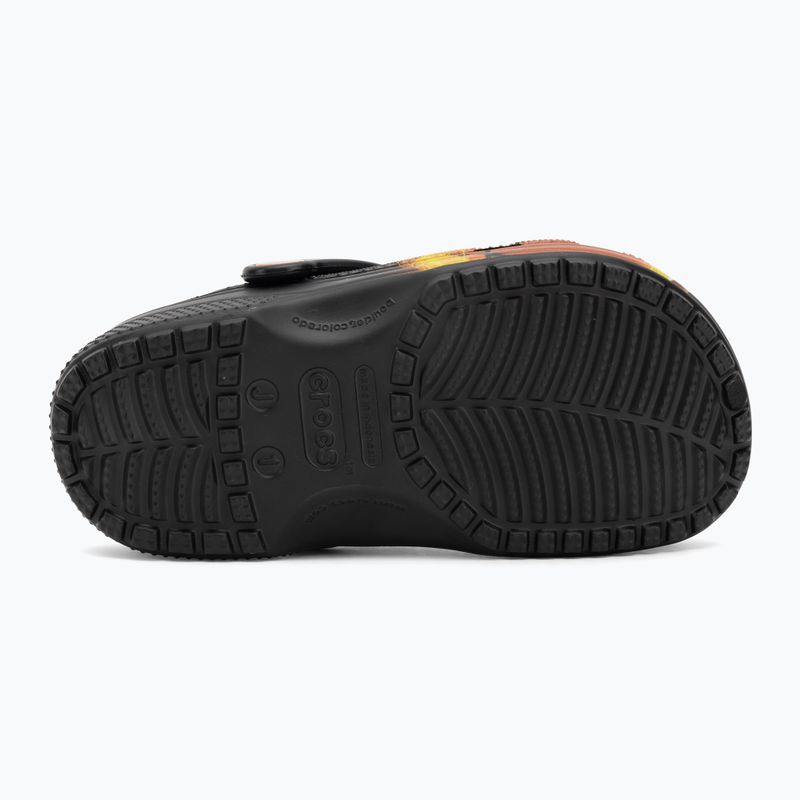 Dětské nazouváky Crocs Flaming Bball Clog Kids black 5