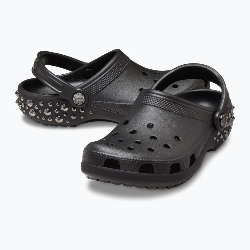 Nazouváky Crocs Classic Studded black 14