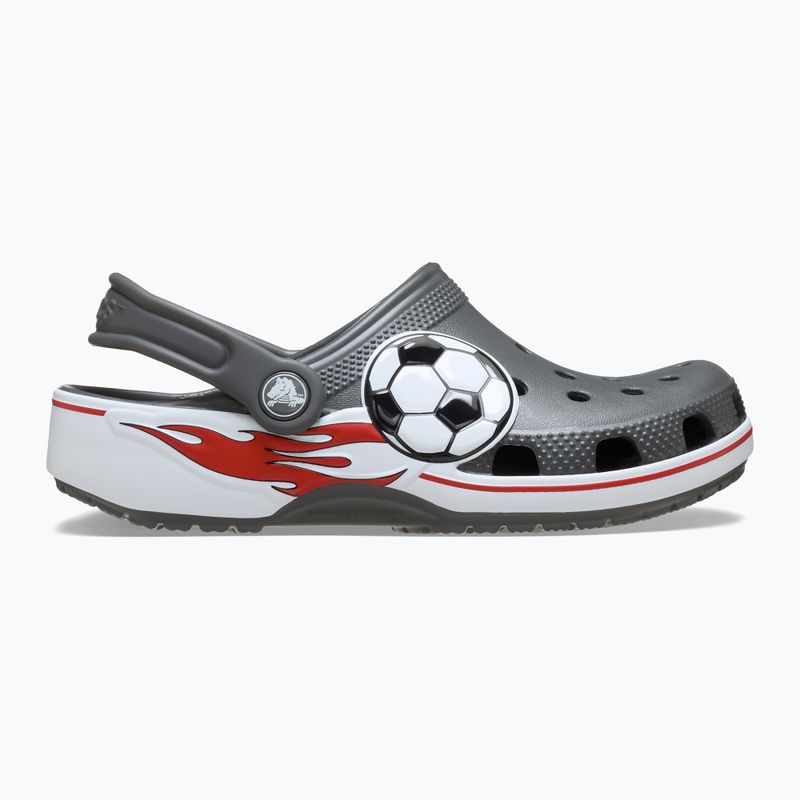 Dětské nazouváky Crocs Classic Soccer Band Clog Kids slate grey 10