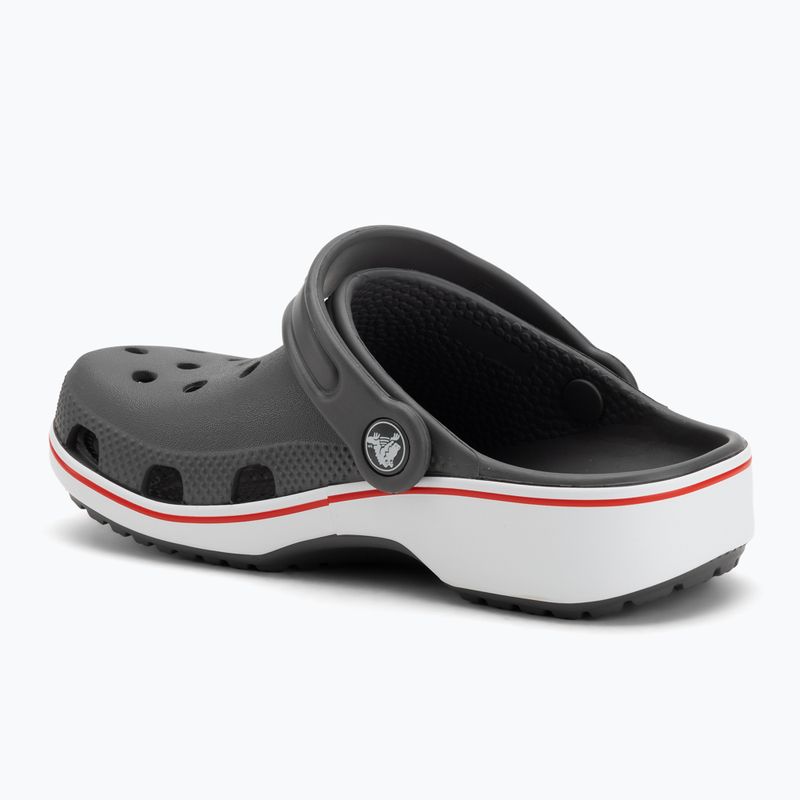 Dětské nazouváky Crocs Classic Soccer Band Clog Kids slate grey 4