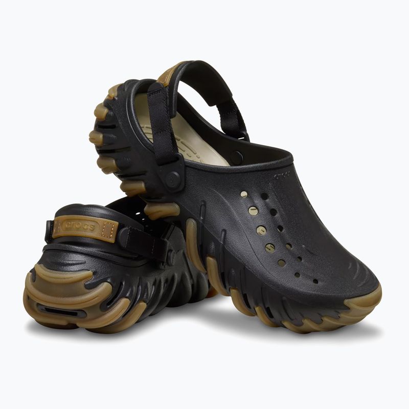 Nazouváky Crocs Echo Gum Ro Clog black 11