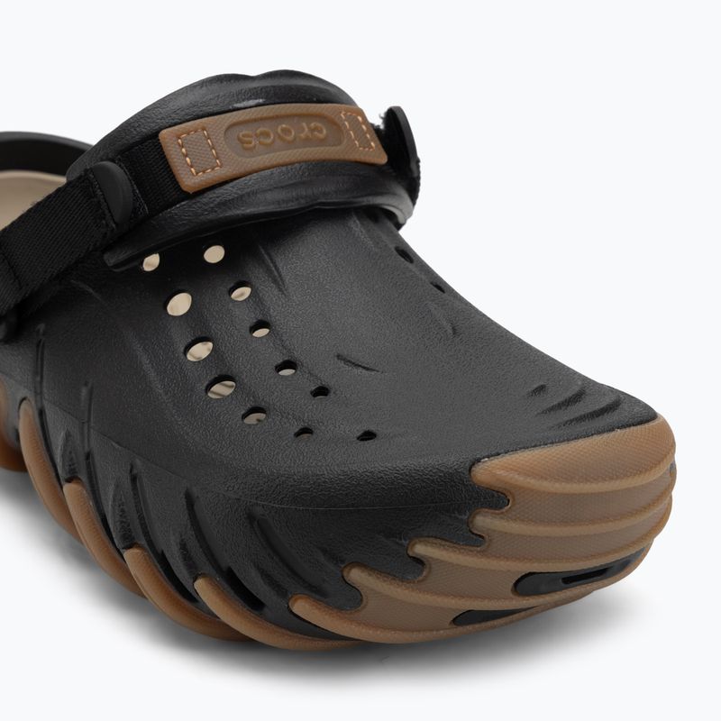 Nazouváky Crocs Echo Gum Ro Clog black 8