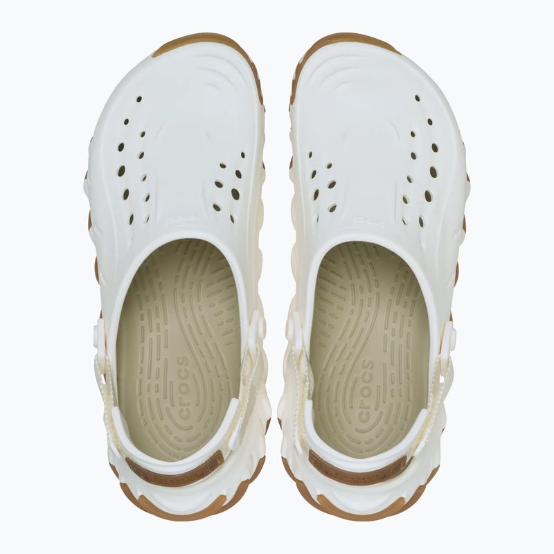 Nazouváky Crocs Echo Gum Ro Clog chalk 13
