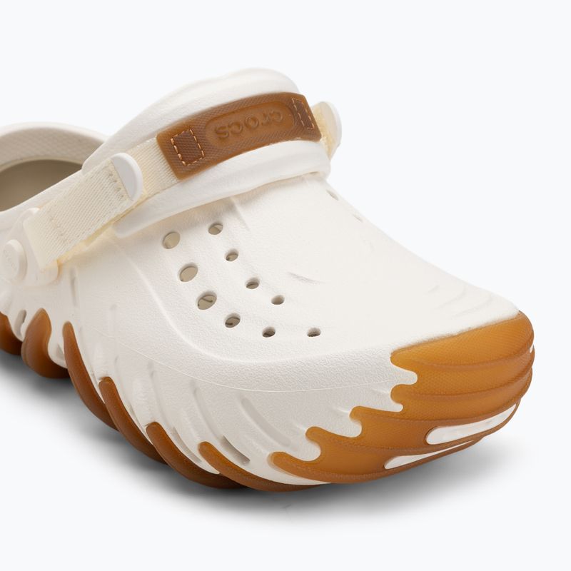 Nazouváky Crocs Echo Gum Ro Clog chalk 8