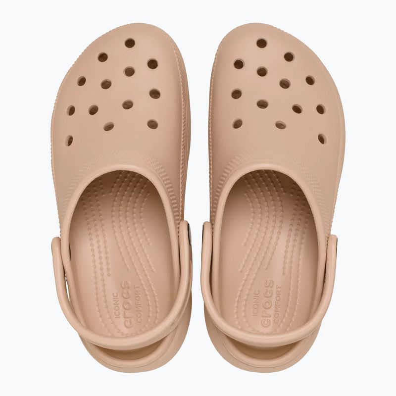 Dámské nazouváky Crocs Classic Platform Clog pink caramel 5