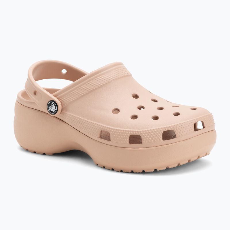 Dámské nazouváky Crocs Classic Platform Clog pink caramel 2