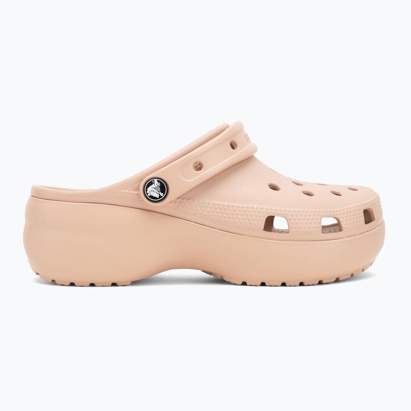 Dámské nazouváky Crocs Classic Platform Clog pink caramel 3