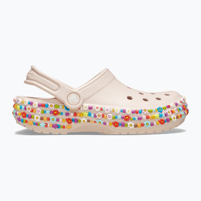 Dětské nazouváky Crocs Classic Beaded Band Clog Kids quartz 10
