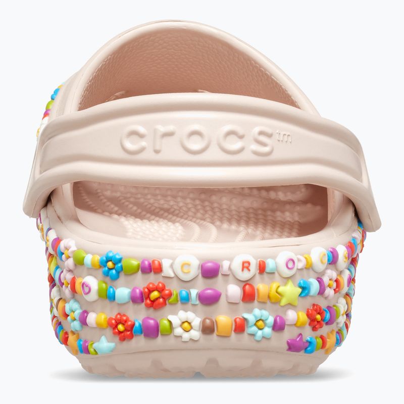 Dětské nazouváky Crocs Classic Beaded Band Clog Kids quartz 11