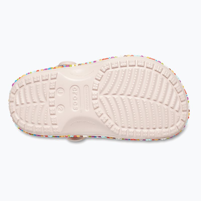 Dětské nazouváky Crocs Classic Beaded Band Clog Kids quartz 13