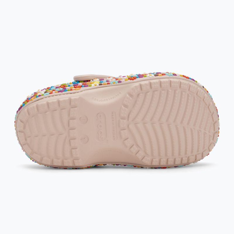 Dětské nazouváky Crocs Classic Beaded Band Clog Kids quartz 5