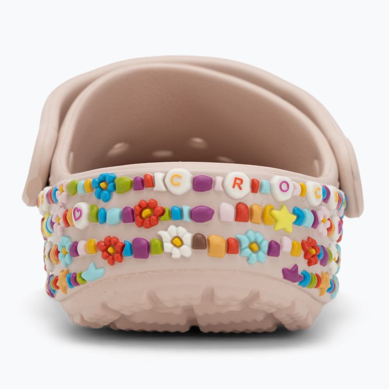 Dětské nazouváky Crocs Classic Beaded Band Clog Kids quartz 7