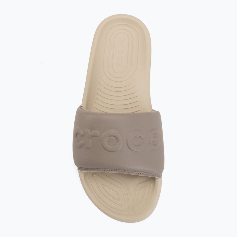 Dámské nazouváky Crocs All Day bone/taupe 5