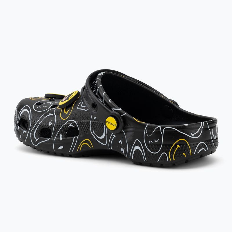 Nazouváky Crocs Classic Smiley multicolor 4