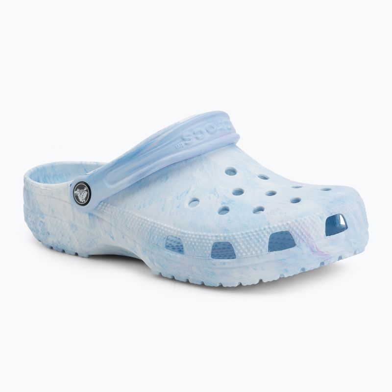 Nazouváky Crocs Classic Watercolor Marbled oxygen swirl
