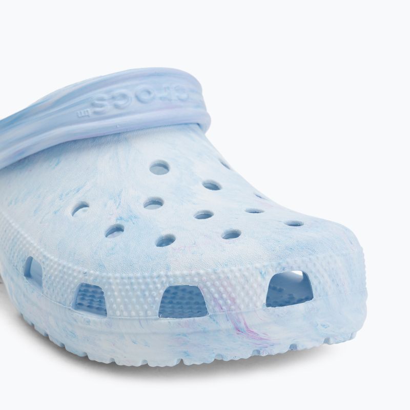 Nazouváky Crocs Classic Watercolor Marbled oxygen swirl 8