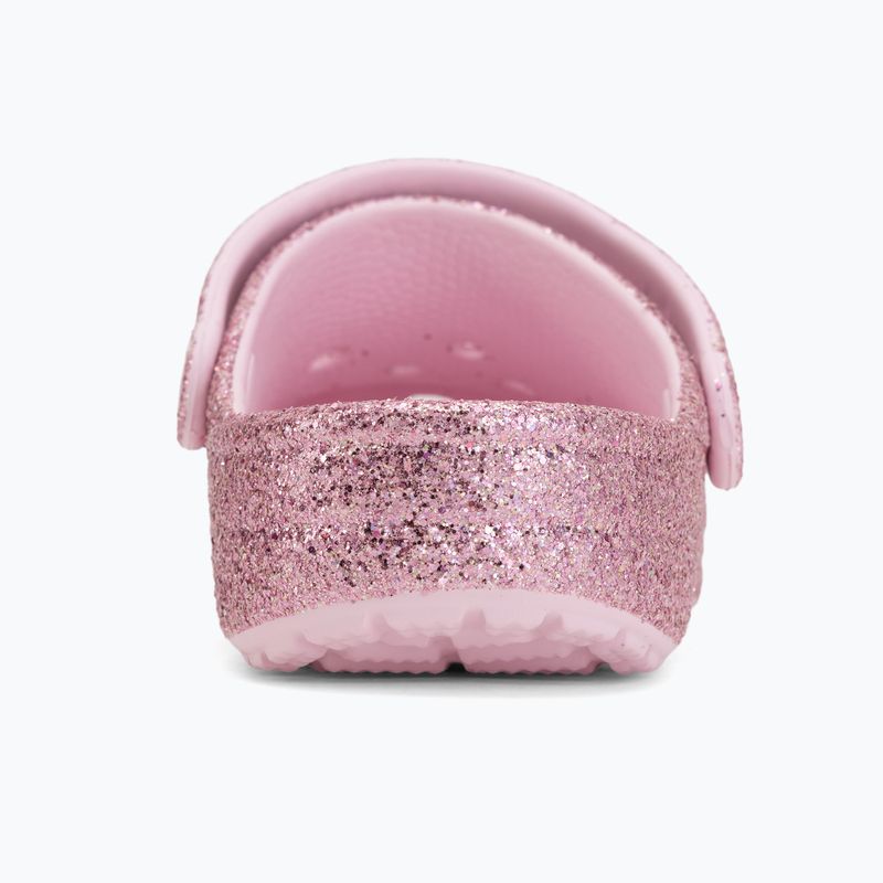 Dětské nazouváky Crocs Classic Chunky Glitter pink milk 7