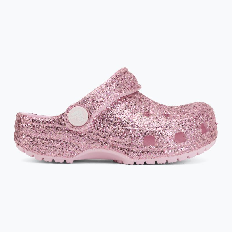 Dětské nazouváky Crocs Classic Chunky Glitter 211940 pink milk 3