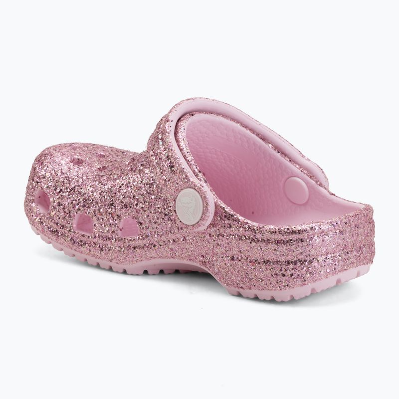 Dětské nazouváky Crocs Classic Chunky Glitter 211940 pink milk 4
