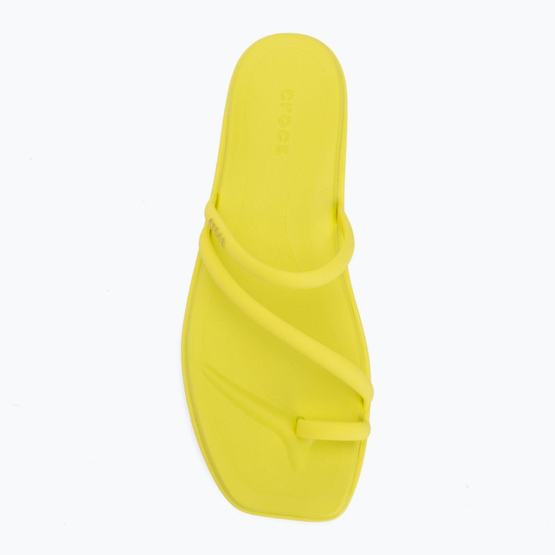 Dámské nazouváky Crocs Miami Toe Loop Sandal citrus 5