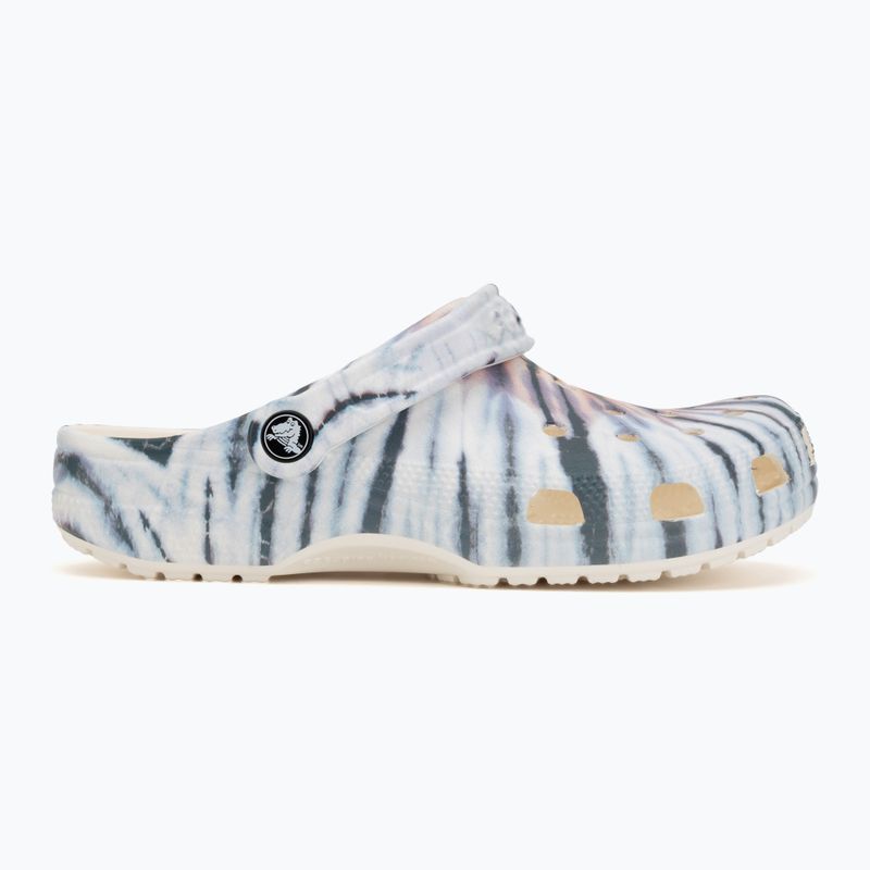 Nazouváky Crocs Classic Tie Dye chalk/multi 3