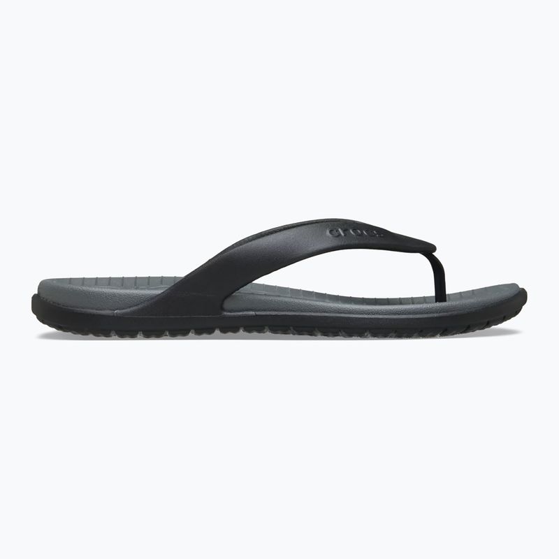 Žabky Crocs Coast Flip black/slate grey 9