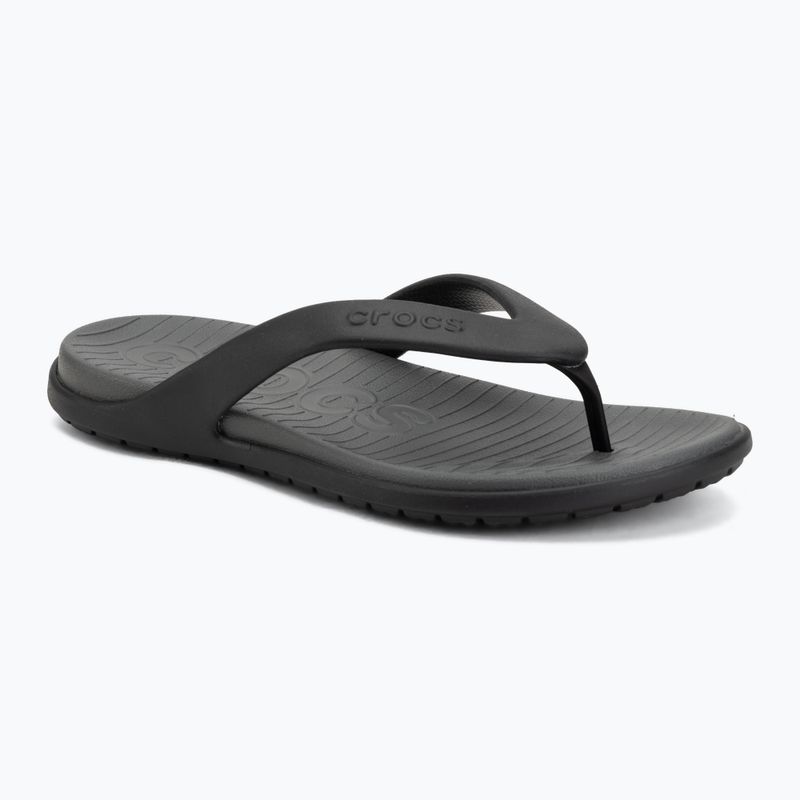 Žabky Crocs Coast Flip black/slate grey
