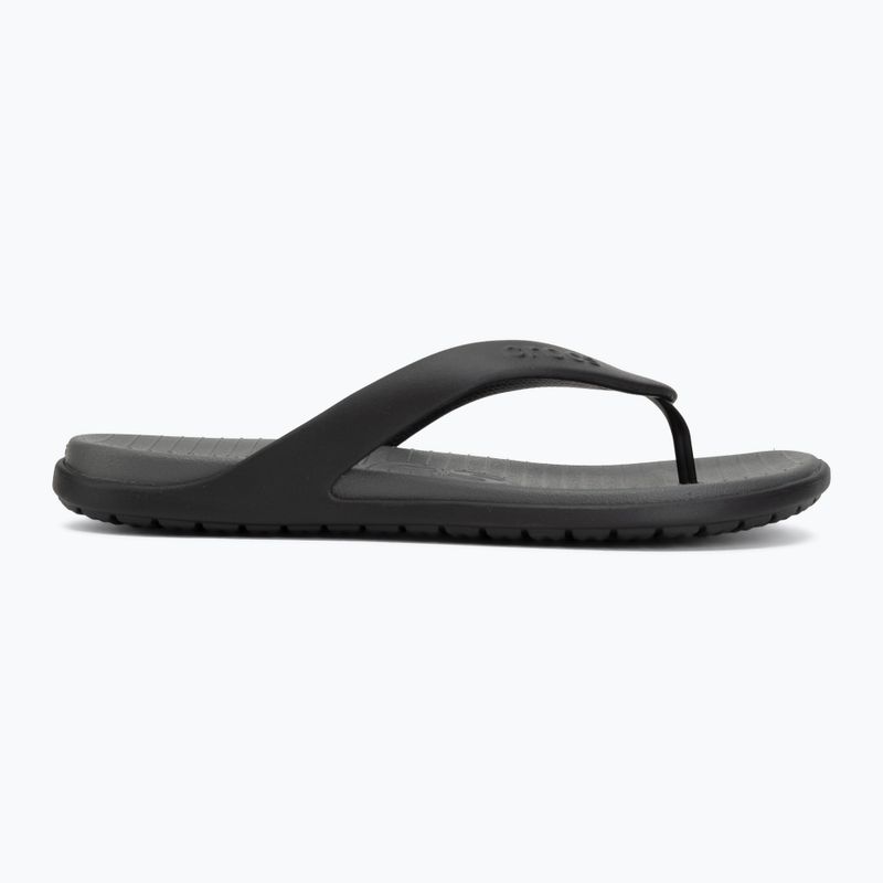Žabky Crocs Coast Flip black/slate grey 2