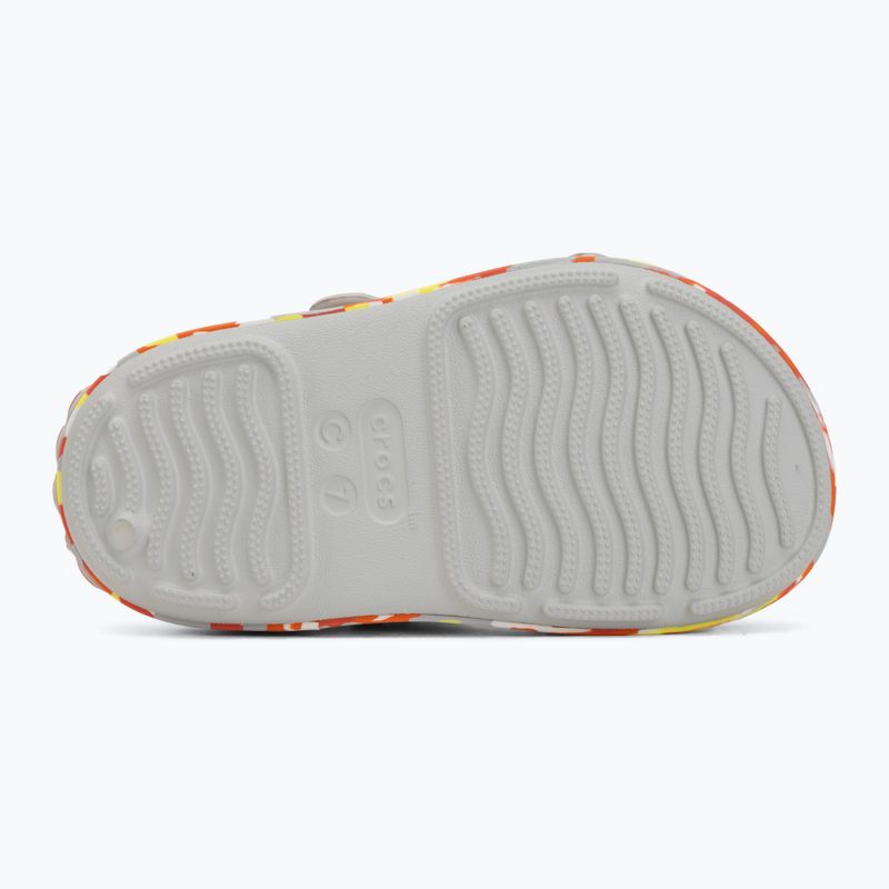 Dětské sandály Crocs Crocband Cruiser Glow Confetti Band atmosphere/flame 4