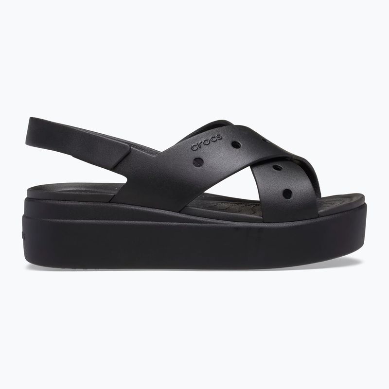 Dámské sandály Crocs Broklyn 4U Cross Strap black 2