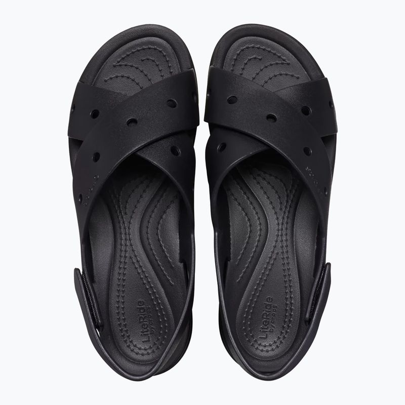Dámské sandály Crocs Broklyn 4U Cross Strap black 5