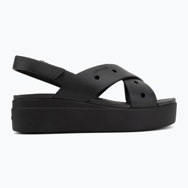 Dámské sandály Crocs Broklyn 4U Cross Strap black 2