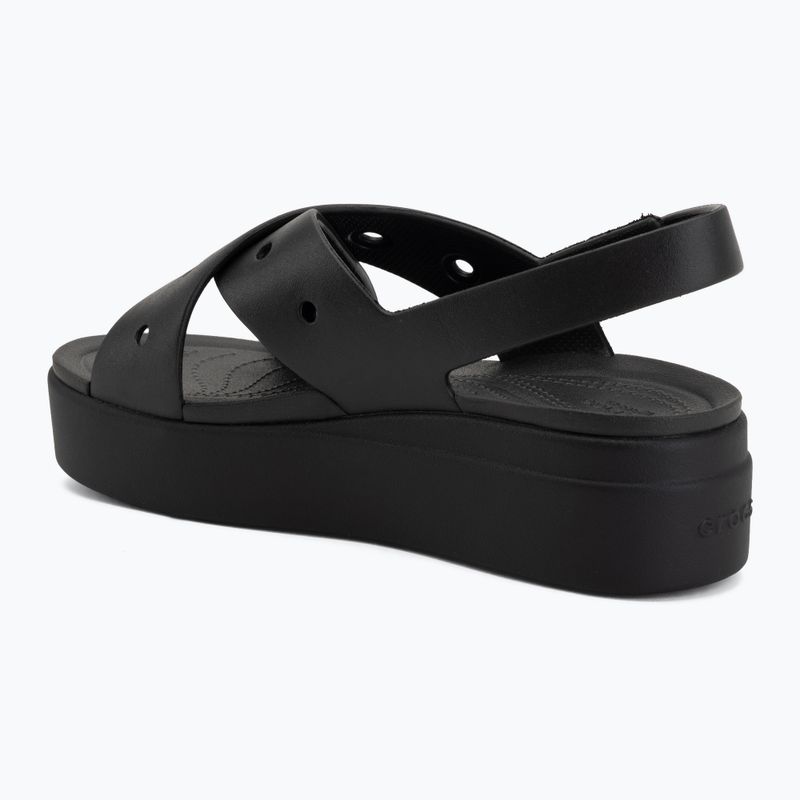 Dámské sandály Crocs Broklyn 4U Cross Strap black 3