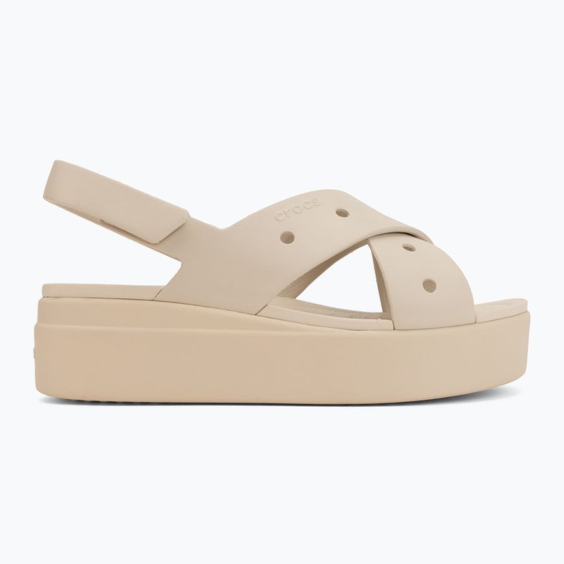 Dámské sandály Crocs Broklyn 4U Cross Strap frappe 2