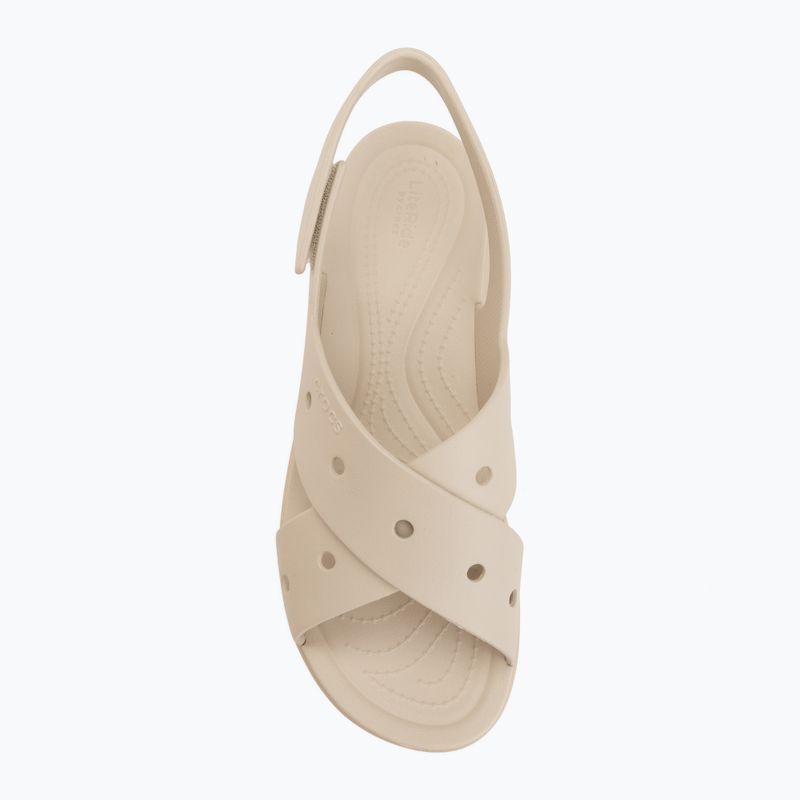 Dámské sandály Crocs Broklyn 4U Cross Strap frappe 5