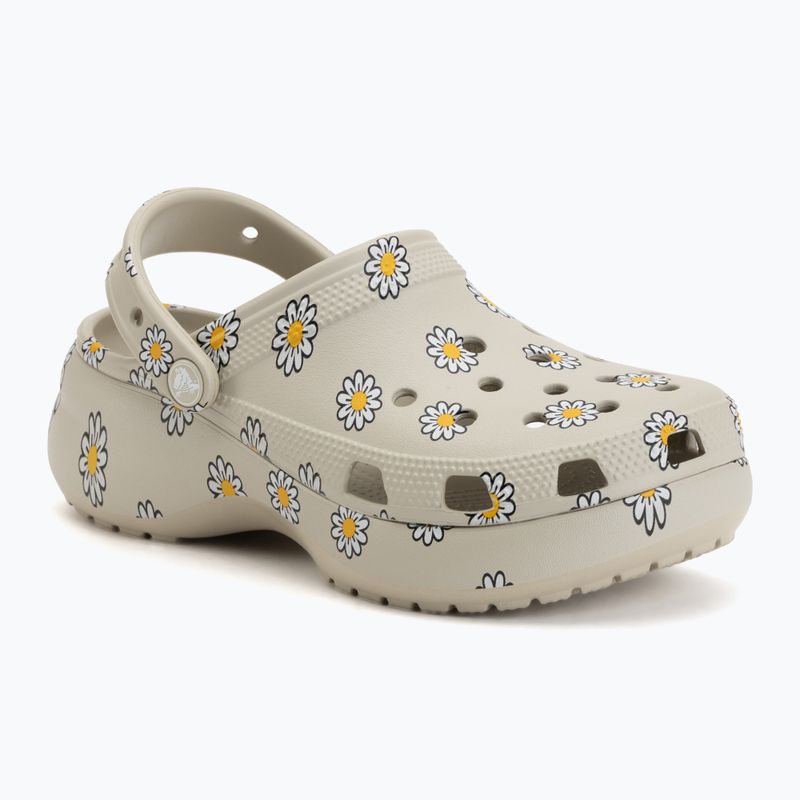Dámské nazouváky Crocs Classic Platform Floral meteor 2