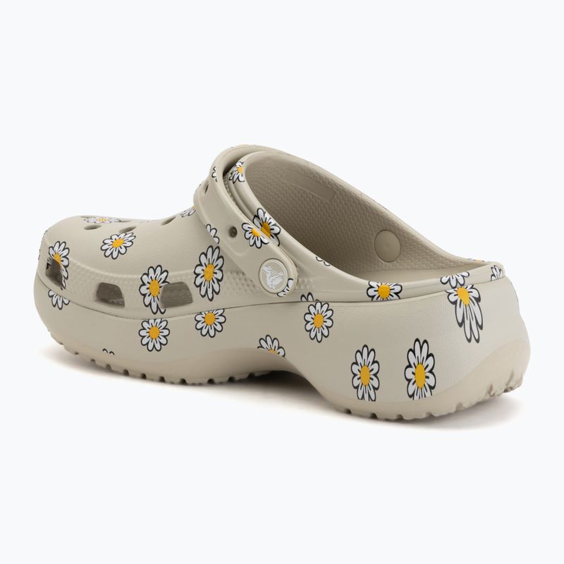 Dámské nazouváky Crocs Classic Platform Floral meteor 4