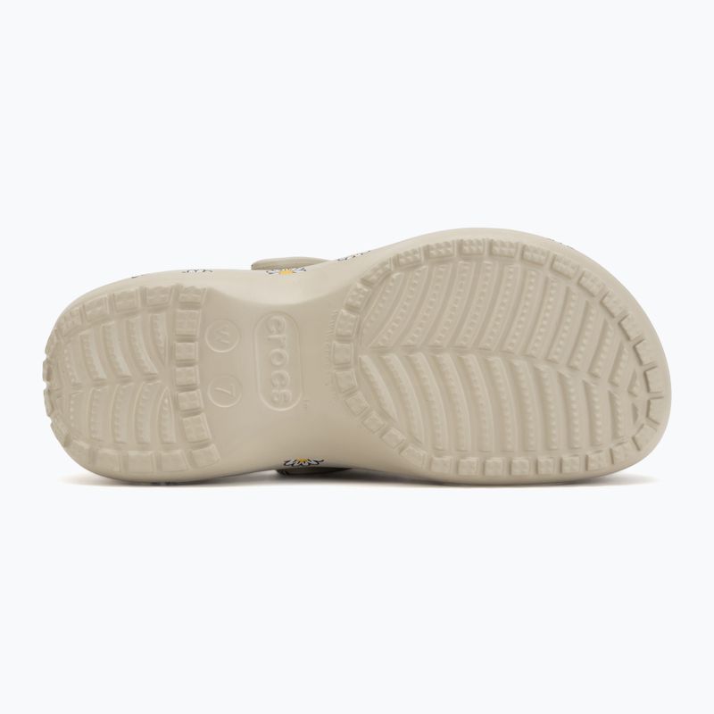 Dámské nazouváky Crocs Classic Platform Floral meteor 5