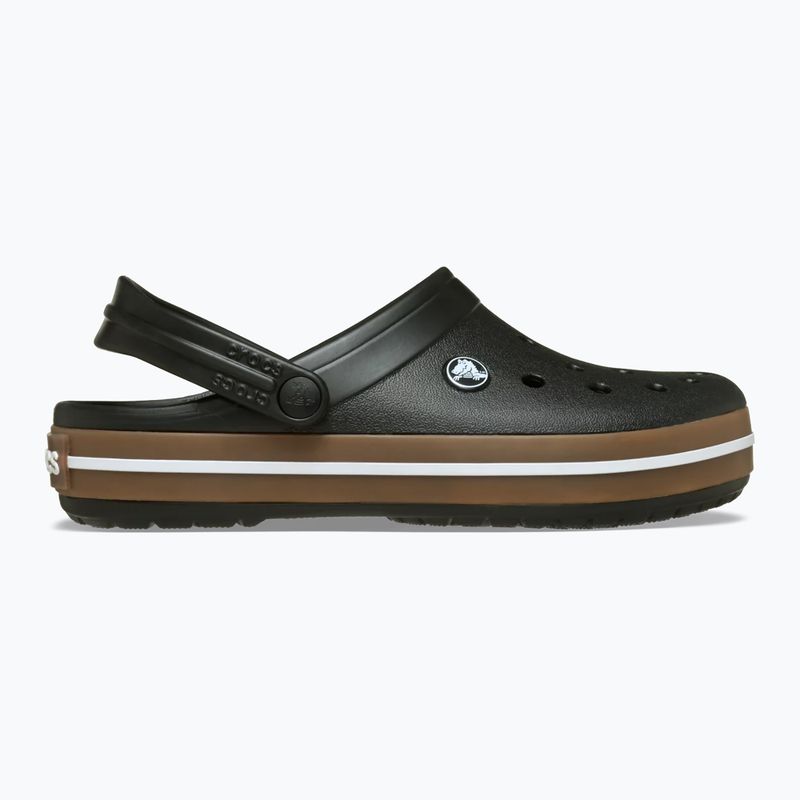 Nazouváky Crocs Crocband Gum black 2