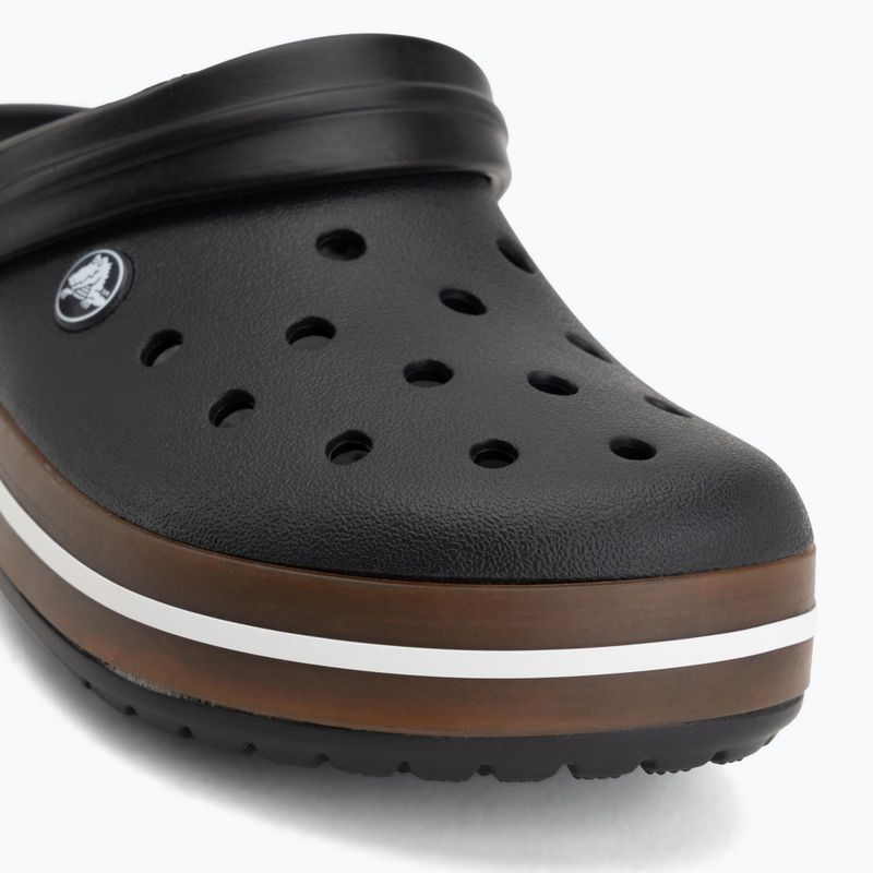 Nazouváky Crocs Crocband Gum black 8