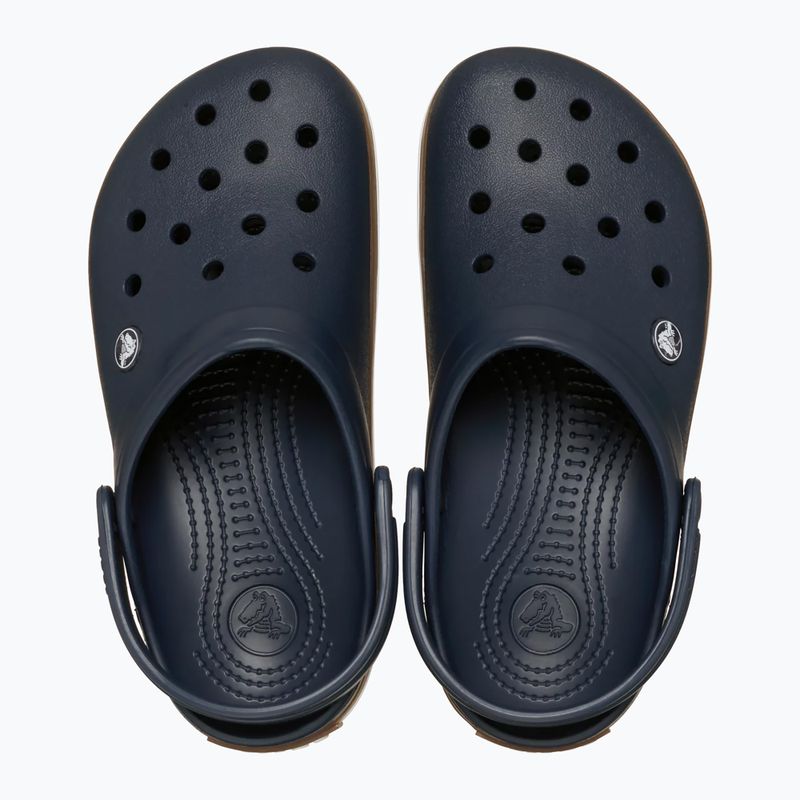 Nazouváky Crocs Crocband Gum navy 5