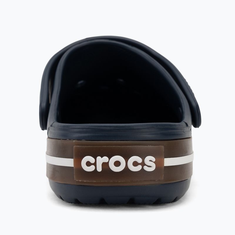 Nazouváky Crocs Crocband Gum navy 7