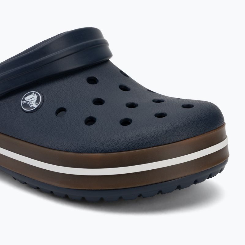 Nazouváky Crocs Crocband Gum navy 8