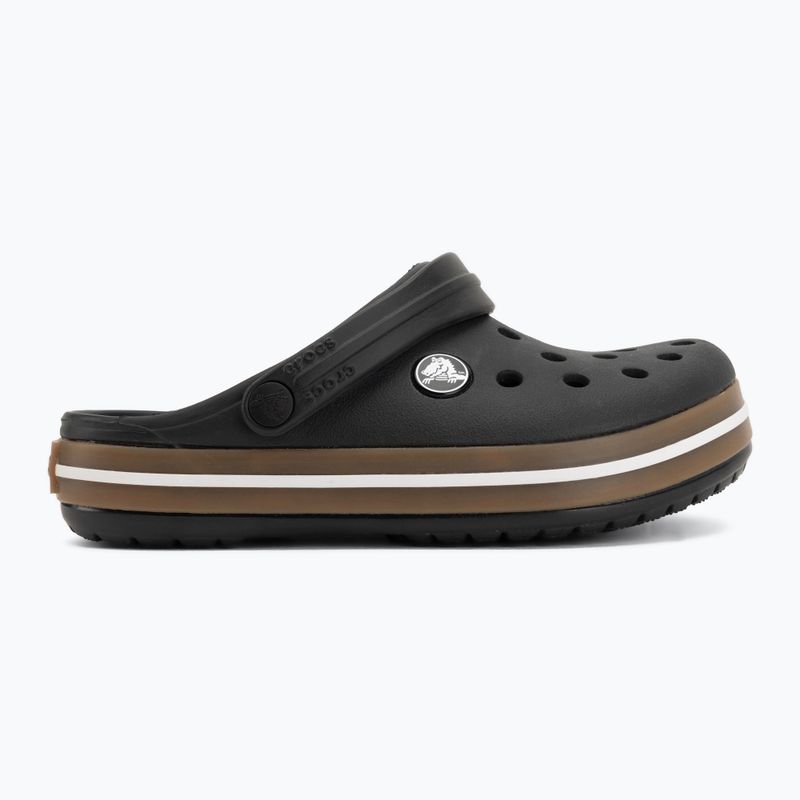 Dětské nazouváky Crocs Crocband Gum black 3
