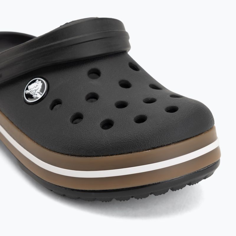 Dětské nazouváky Crocs Crocband Gum black 8