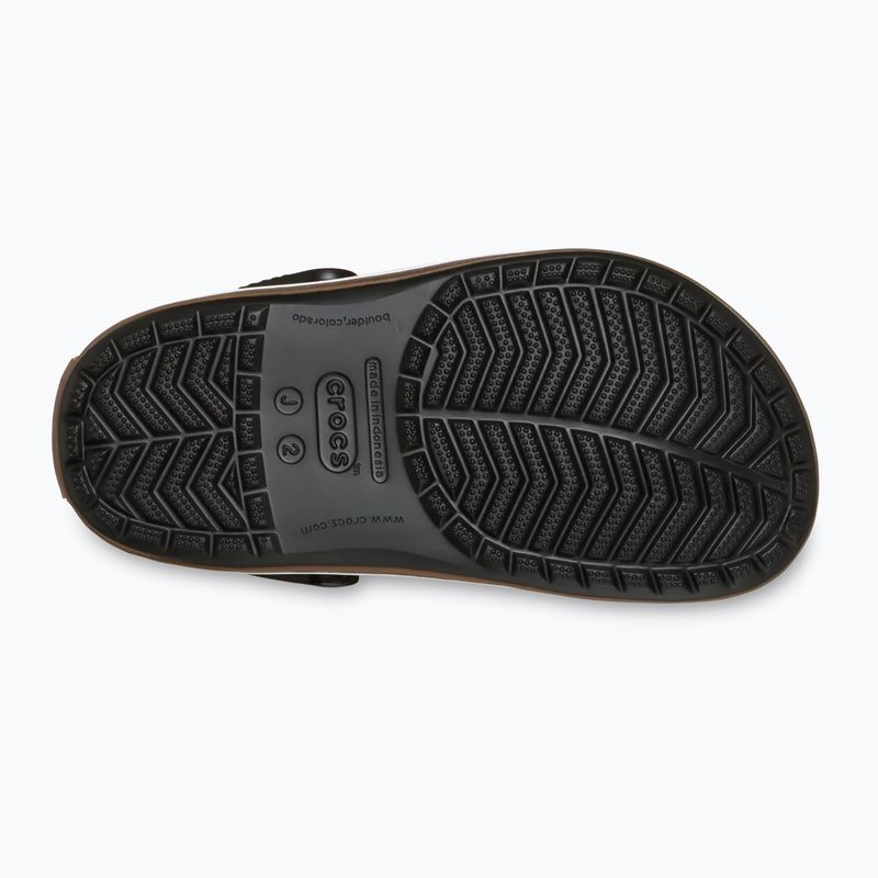 Dětské nazouváky Crocs Crocband Gum black 4