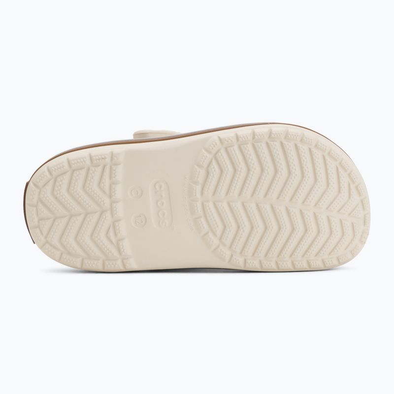 Dětské nazouváky Crocs Crocband Gum summit white 5